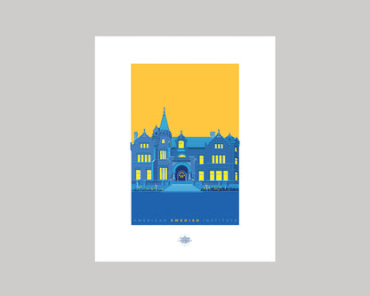 AMERICAN SWEDISH INSTITUTE WS || MINNESOTA LANDMARK ART PRINT