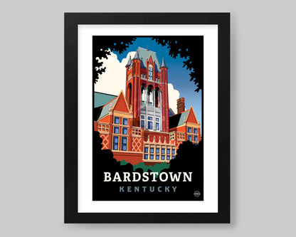 BARDSTOWN COURTHOUSE || KENTUCKY LANDMARK ART PRINT