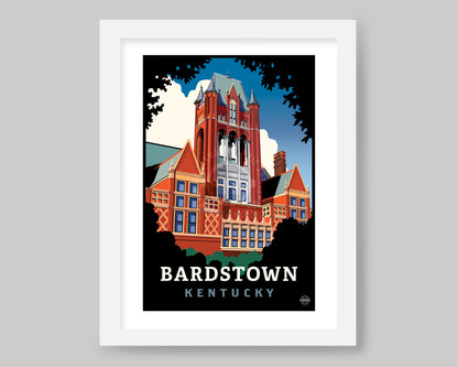 BARDSTOWN COURTHOUSE || KENTUCKY LANDMARK ART PRINT