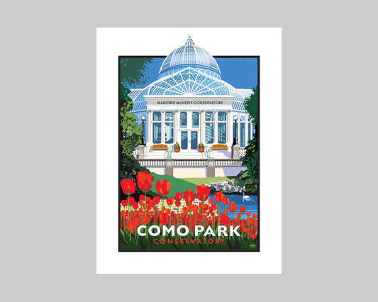 COMO PARK OBSERVATORY || MINNESOTA LANDMARK ART PRINT