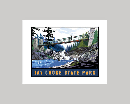 JAY COOKE STATE PARK LANDSCAPE || MINNESOTA LANDMARK ART PRINT