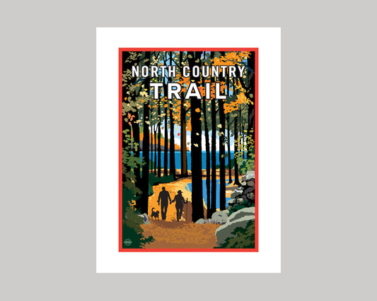 NORTHERN COUNTRY TRAIL ||  LANDMARK ART PRINT