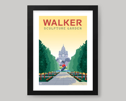 WALKER SCULPTURE GARDEN || MINNESOTA LANDMARK ART PRINT