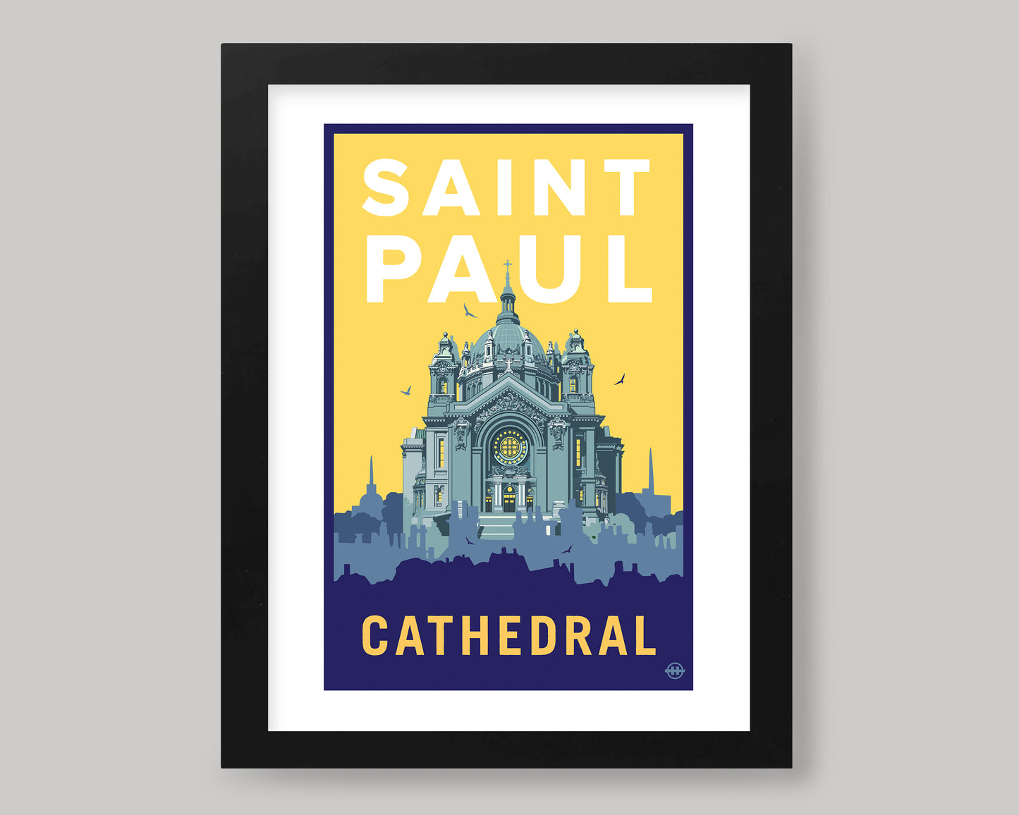 ST PAUL CATHEDRAL || MINNESOTA LANDMARK ART PRINT