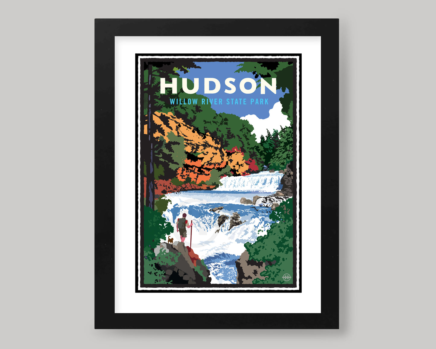 HUDSON WILLOW RIVER STATE PARK || WISCONSIN LANDMARK ART PRINT