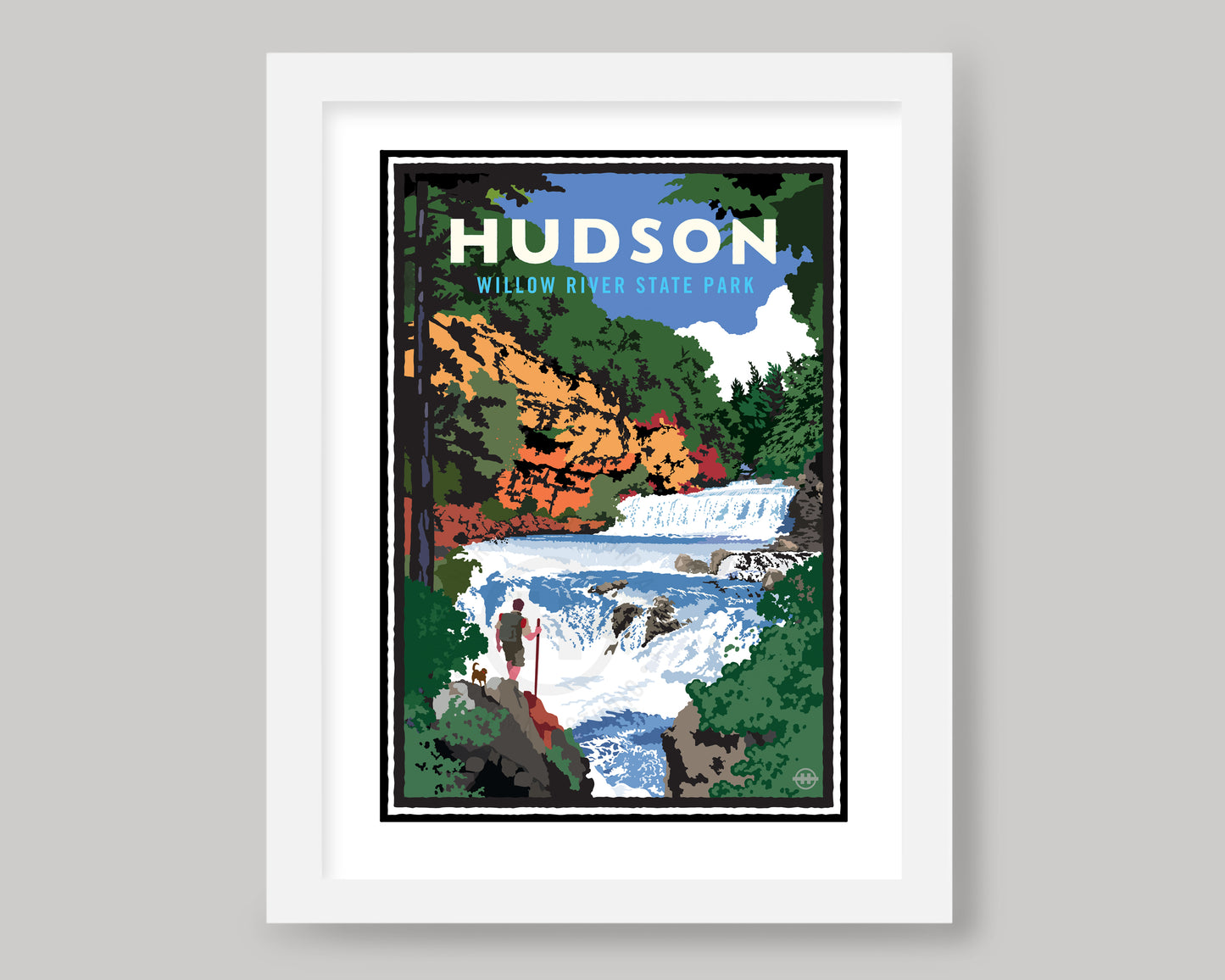 HUDSON WILLOW RIVER STATE PARK || WISCONSIN LANDMARK ART PRINT